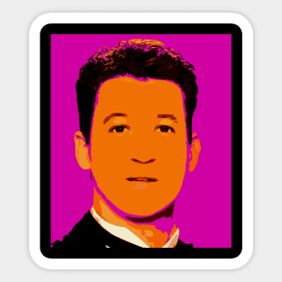 miles teller Sticker